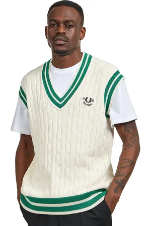 Fred Perry Cable Knit Tennnis Tank