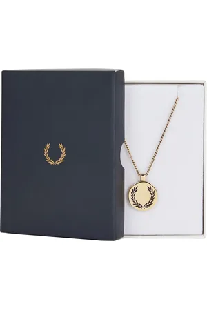 Fred Perry Laurel Wreath Pendant Necklace (Made in England)