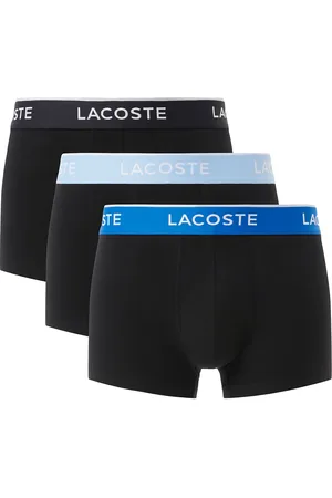 Lacoste Logo Waist Trunks (Pack of 3)