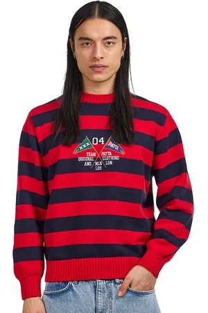 Patta Striped Flag Knitted Sweater