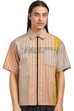 Pleasures Garner Zip Shirt