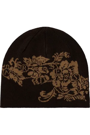 ARIES Floral Skull Beanie