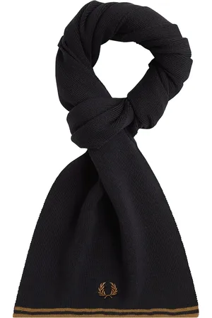 Fred Perry Twin Tipped Merino Wool Scarf