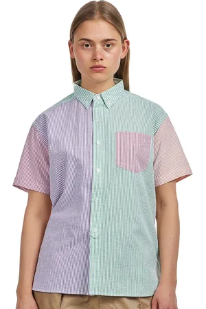 Beams Sucker Crazy Button Down Shortsleeve Shirt