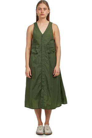 Beams Nylon Tussar C-1 Sleeveless Dress