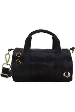 Fred Perry Amy Mini Satin Barrel Bag