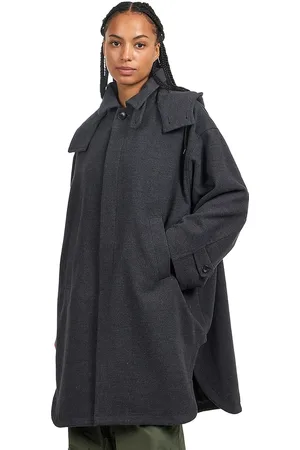 Beams Polyester Melton Dutch Coat