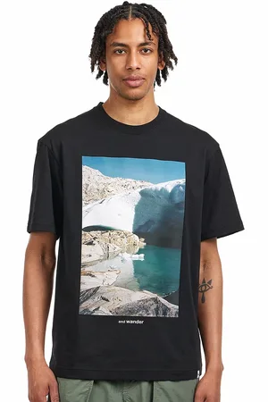 and wander Gracier Printed SS T