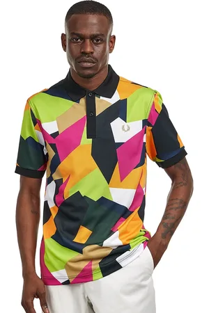 Fred Perry On Court Printed Shirt