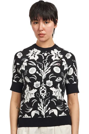 Fred Perry Printed Knitted Top