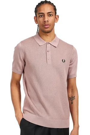 Fred Perry Texture Front Knitted Shirt