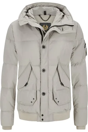 Belstaff Wasserfeste Daunenjacke mit Kapuze