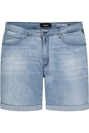 Replay Denim-Bermuda im Washed Look