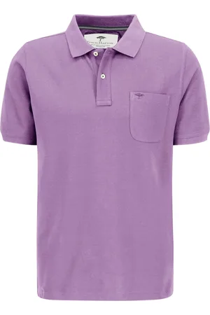 Fynch-Hatton Unifarbenes Piqué-Poloshirt mit Brusttasche, extralang