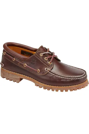 Timberland Klassische 3 Eye Bootsschuhe aus Glattleder