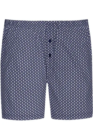 Novila Schlafshorts mit geometrischem Muster