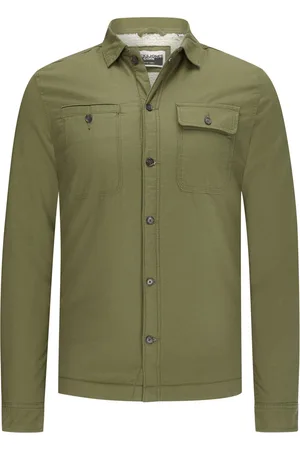 JACK & JONES Overshirt mit Teddyfutter