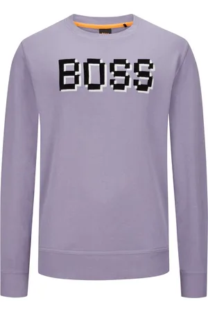 HUGO BOSS Sweatshirt mit großem Brustlogo