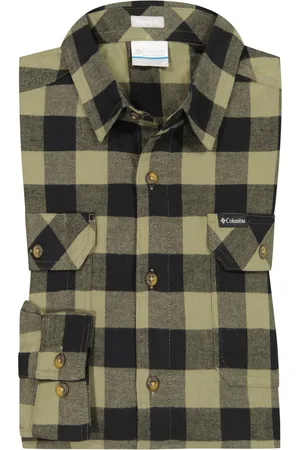 Columbia Hemd mit Karomuster und Stretchanteil, Regular Fit
