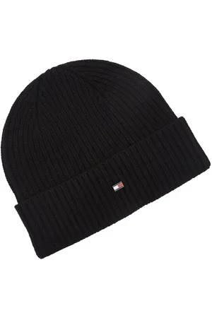 Tommy Hilfiger Mütze im Rippstrick in softer Kaschmirqualität