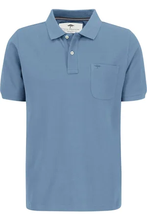 Fynch-Hatton Poloshirt Piquê aus Baumwolle mit Brusttasche