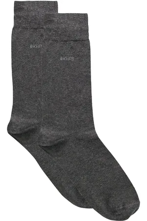 HUGO BOSS 2er Pack mittelhoher Socken aus elastischem Baumwoll-Mix