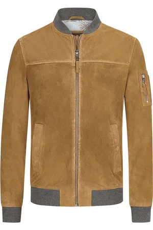 Milestone Blouson Amadeo aus Veloursleder
