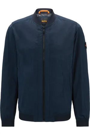 HUGO BOSS College Blouson mit Crinkle-Effect