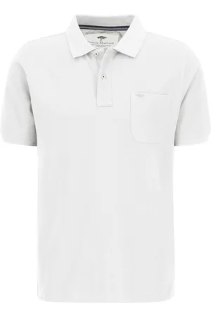 Fynch-Hatton Poloshirt Piquê aus Baumwolle mit Brusttasche