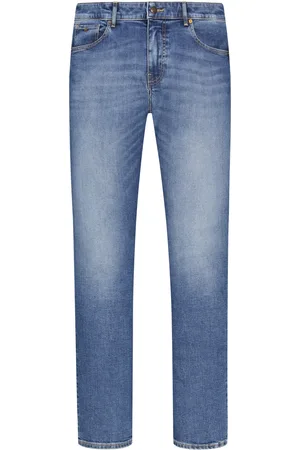 HUGO BOSS 5-Pocket Denim Jeans mit Stretch-Anteil, Bio-Baumwolle