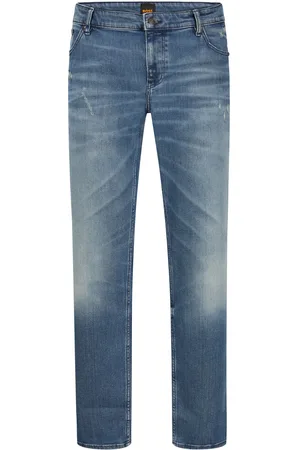HUGO BOSS Jeans mit Destroyed Details