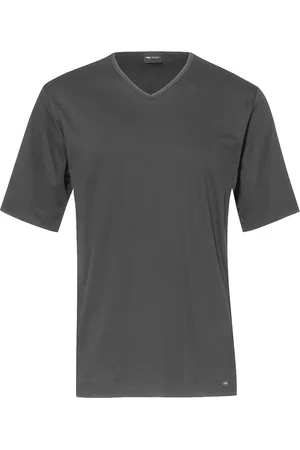 Mey Schlafshirt mit V-Ausschnitt, kurzarm