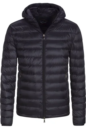 Paul & Shark Leichte Daunenjacke mit abtrennbarer Kapuze