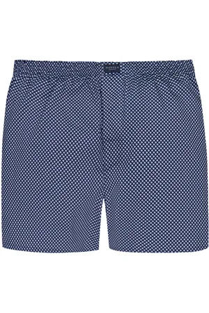 Novila Schlafhose in Boxer-Form aus Interlock-Gewebe, gemustert