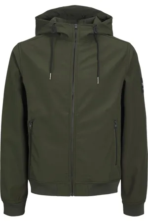 JACK & JONES Softshelljacke mit Label-Aufnäher