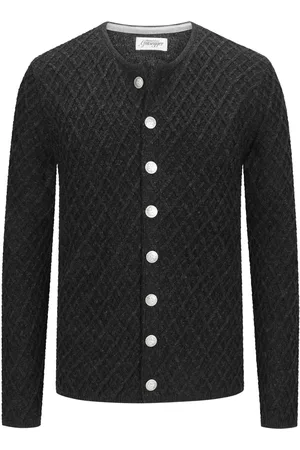 Grasegger Manufaktur Trachten-Strickjacke im Merino-Schurwoll-Mix