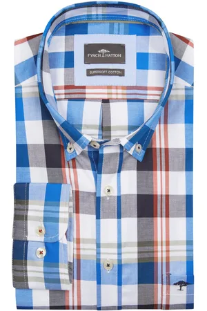 Fynch-Hatton Hemd aus Supersoft Cotton mit Karomuster