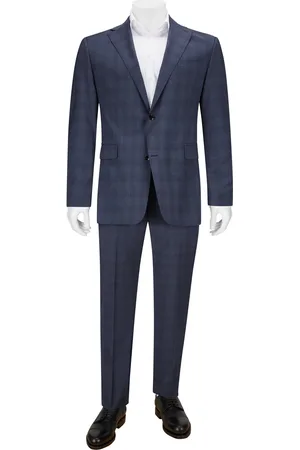 Dressler Anzug mit Glencheck-Muster, Comfort Fit