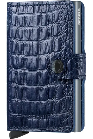Secrid Geldbeutel aus genarbten Leder mit Cardprotector