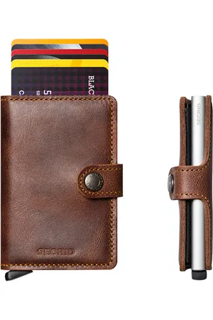 Secrid Geldbeutel aus Leder, mit Cardprotector