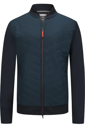 Fynch-Hatton Sweat-Blouson mit Stepp-Vorderseite