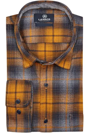 Lerros Flanellhemd mit Karo-Muster