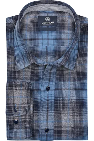 Lerros Flanellhemd mit Karo-Muster