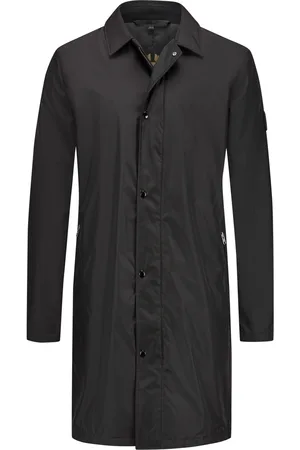 Belstaff Gefütterter Regenmantel mit Hemdkragen