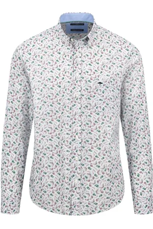 Fynch-Hatton Hemd aus Baumwolle mit floralem Allover-Print