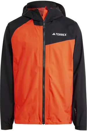 adidas Regenjacke Terrex mit Label-Schriftzug