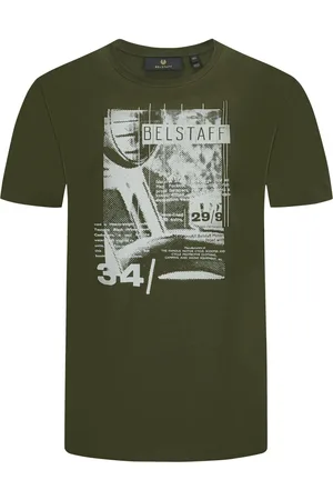 Belstaff T-Shirt mit Print auf Vorderseite