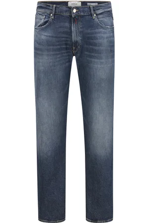 Replay 5-Pocket Jeans Grover mit Used-Look, Straight Fit