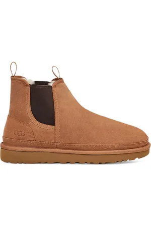 UGG Gefütterte Chelsea-Boots aus Veloursleder