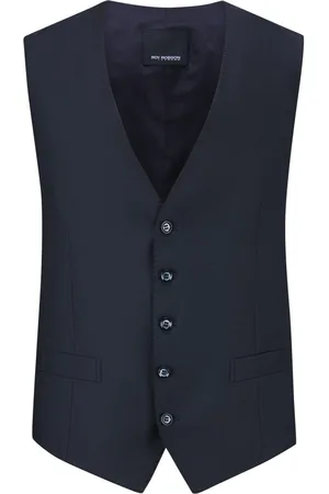 Roy Robson Anzugweste aus Woll-Stretch, Regular Fit